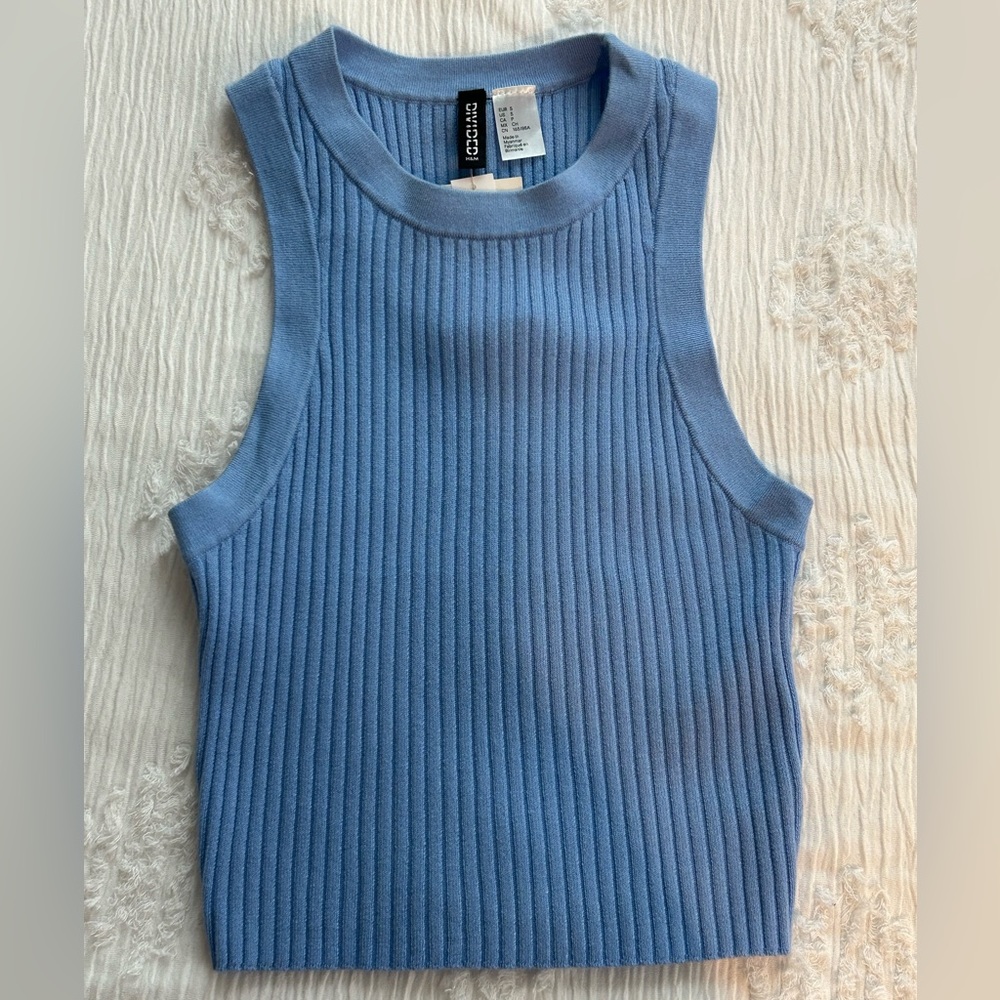 Blue Tank Top